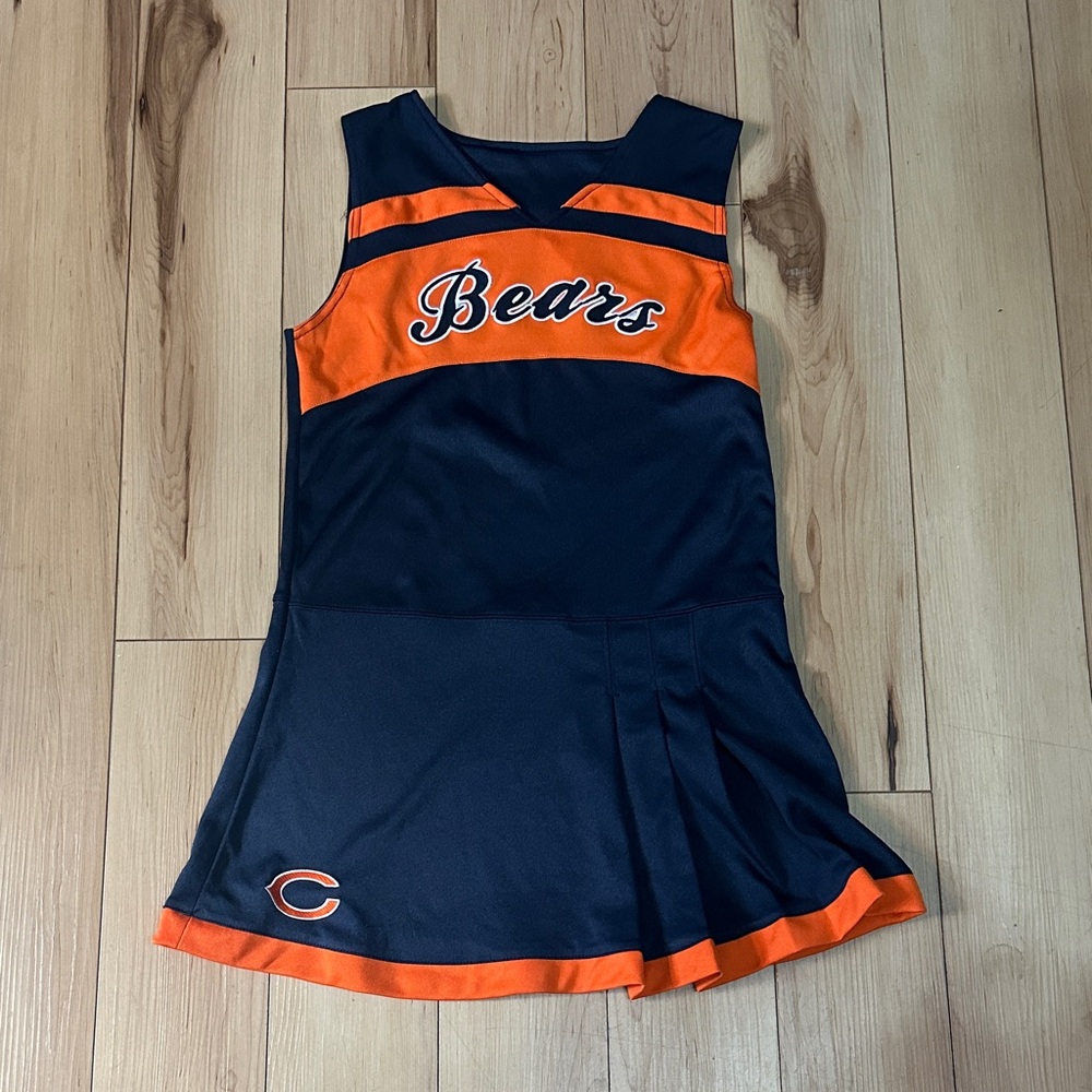 Black and Orange Bears Cheerleading Dress